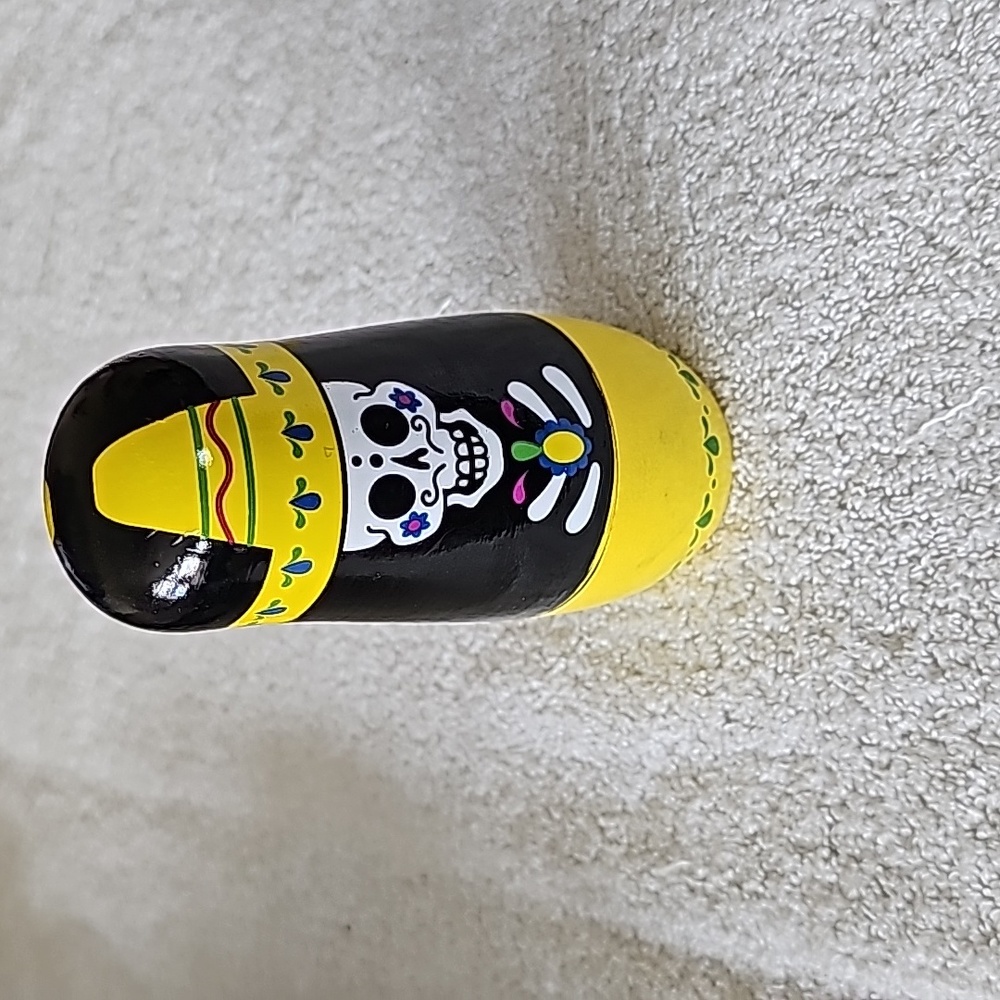 Sugar Skull Nesting Dolls - Picture 7 of 7
